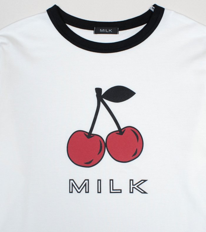 Cherry L.S. Tee - MILK MILKBOY OFFICIAL ONLINE SHOP | milk inc.