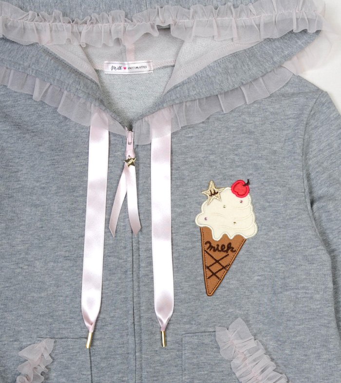 milkboy melting hoodie パーカー アイスクリーム - レディースファッション