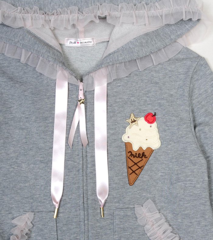 クリーム Ice Cream Men Cherry Hoody (burgundy zinfandel) メンズ