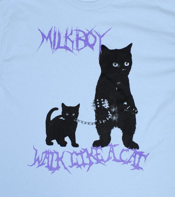 CAT WALK L.S. TEE - MILK MILKBOY OFFICIAL ONLINE SHOP | milk inc.