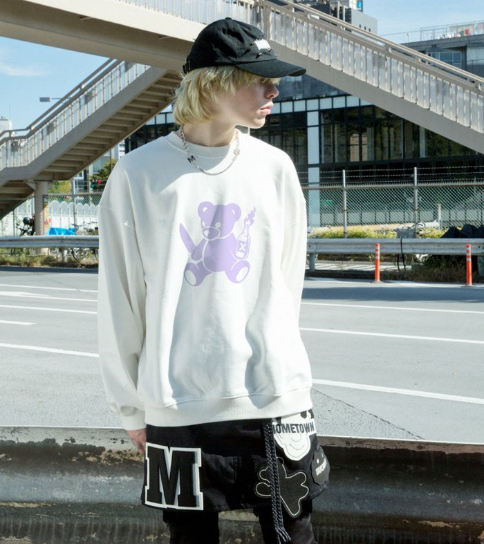 DARE BEAR SWEATS - MILK MILKBOY OFFICIAL ONLINE SHOP | milk inc