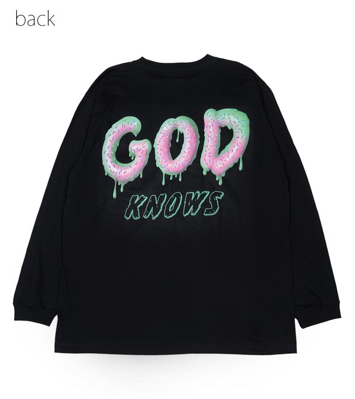 GOD DONUTS L.S. TEE - MILK MILKBOY OFFICIAL ONLINE SHOP | milk inc