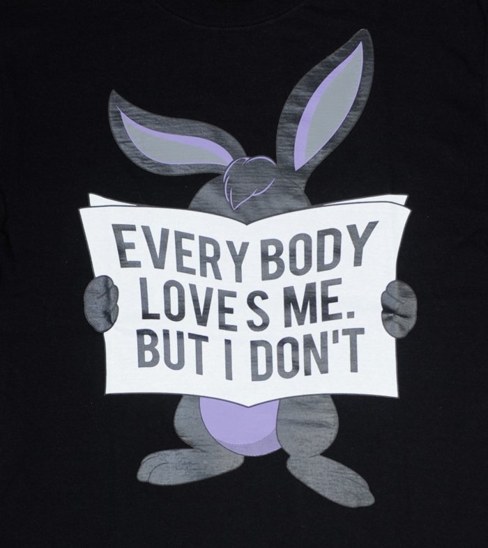 HATE BUNNY TEE - MILK MILKBOY OFFICIAL ONLINE SHOP | milk inc.