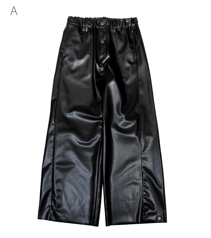 LEATHER PANTS - MILK MILKBOY OFFICIAL ONLINE SHOP | milk inc