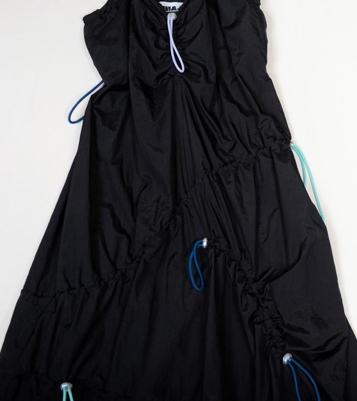 新作 MILK ポイズンポピーdress  ブラック NYLON LOOPY DRESS - MILK MILKBOY OFFICIAL ONLINE SHOP | milk