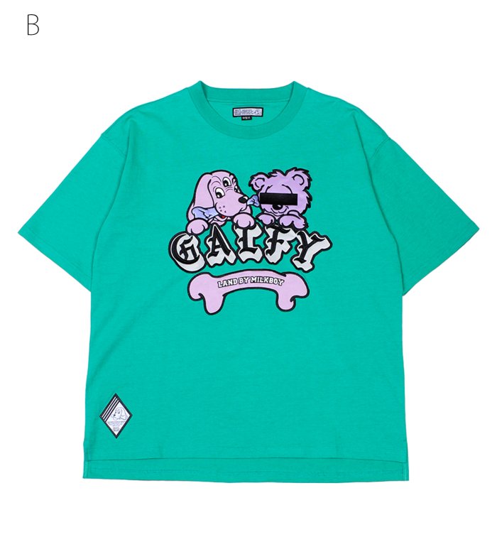 共同購入価格 MILK BOY Tシャツ ピンク ジュース柄 MILKBOY | paraco.ge