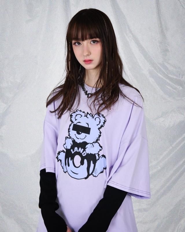 完売 MILKBOY ドーナツ柄パーカー 大きいサイズ 個性的 トップス 