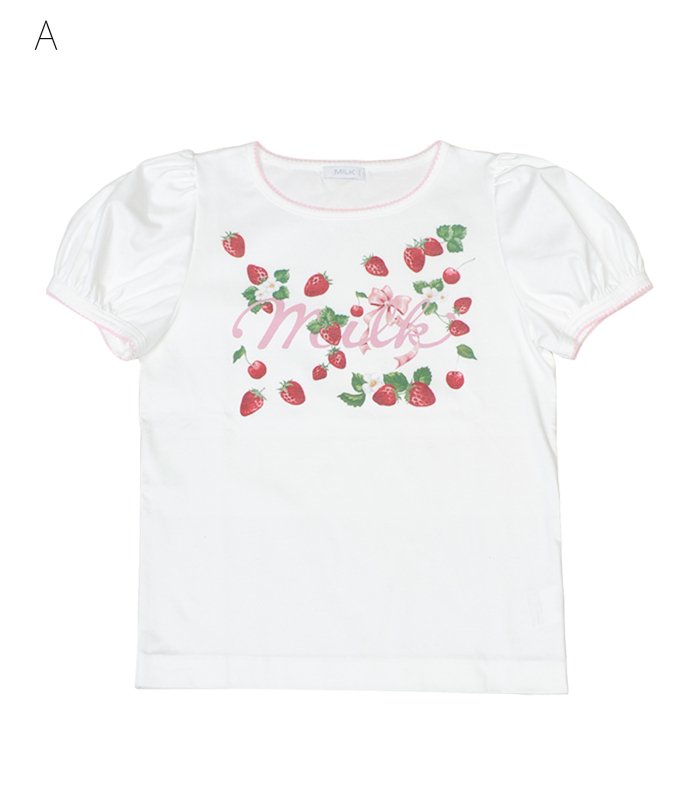 パフ BERRY Tee - MILK MILKBOY OFFICIAL ONLINE SHOP | milk inc