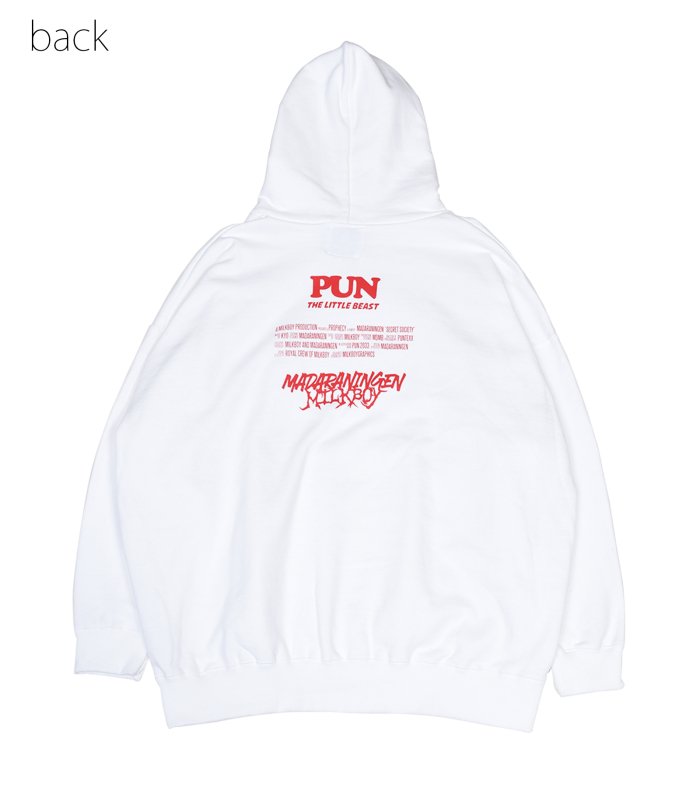 PUN HOODIES - MILK MILKBOY OFFICIAL ONLINE SHOP | milk inc.