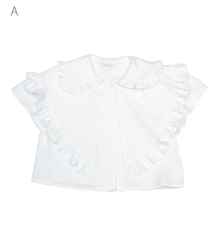 FRILLED SHIRTS - MILK MILKBOY OFFICIAL ONLINE SHOP | milk inc.