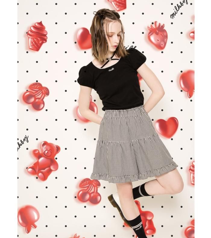 Mary logo tops Mary heart skirt andmary