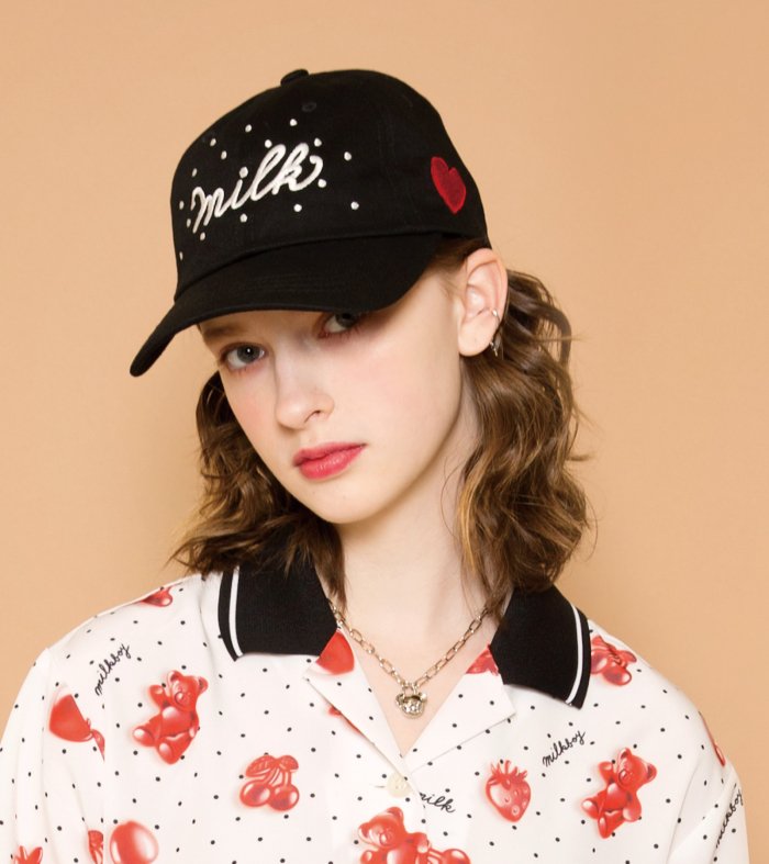 ロゴ ドット Cap - MILK MILKBOY OFFICIAL ONLINE SHOP | milk inc