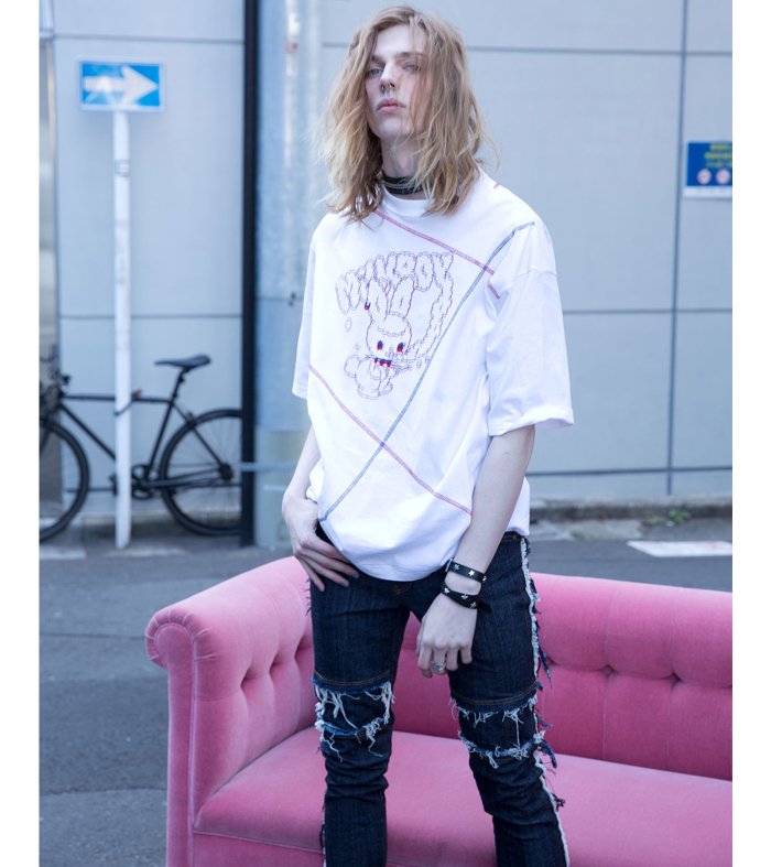 BUNNY TEE - MILK MILKBOY OFFICIAL ONLINE SHOP | milk inc