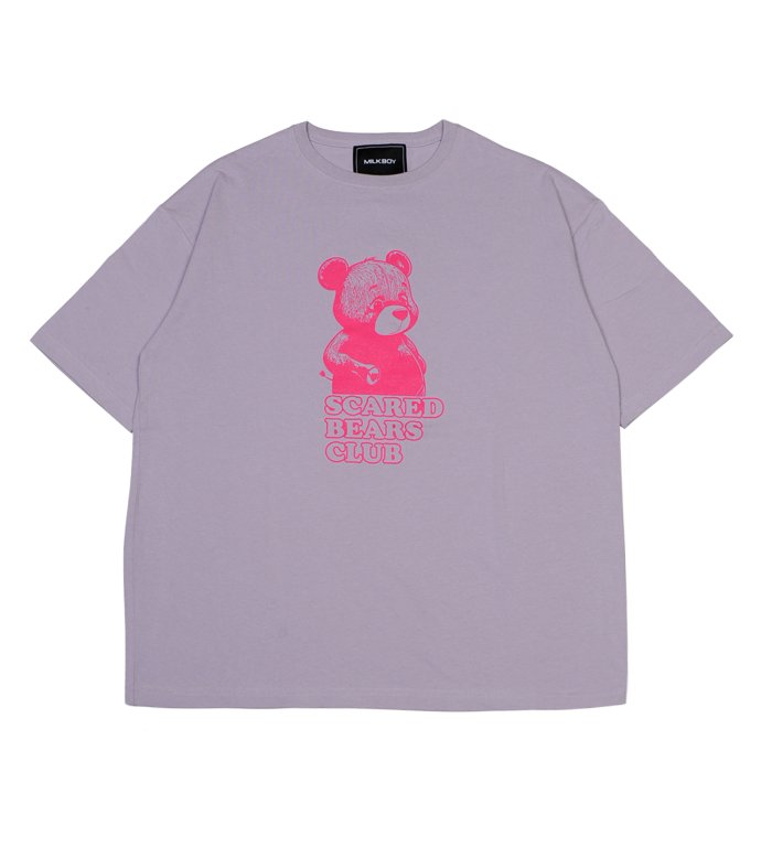 SCARED BEARS CLUB TEE - MILK MILKBOY OFFICIAL ONLINE SHOP | milk inc