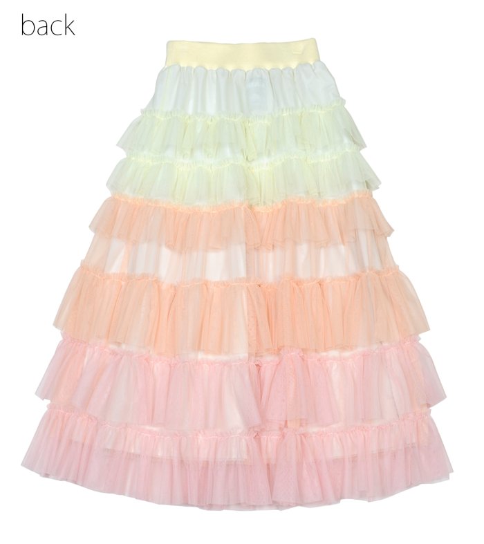 LAND RUFFLE SKIRT - MILK MILKBOY OFFICIAL ONLINE SHOP | milk inc