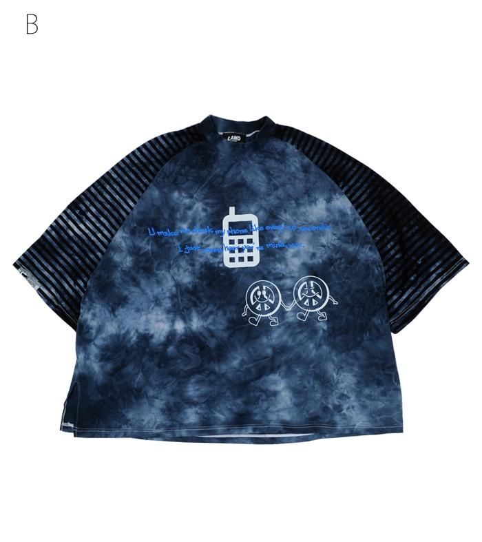 CELLPHONE TIEDYE TEE - MILK MILKBOY OFFICIAL ONLINE SHOP | milk inc