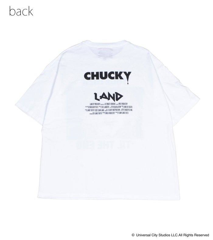 CHUCKY PHOTO TEE - MILK MILKBOY OFFICIAL ONLINE SHOP | milk inc.