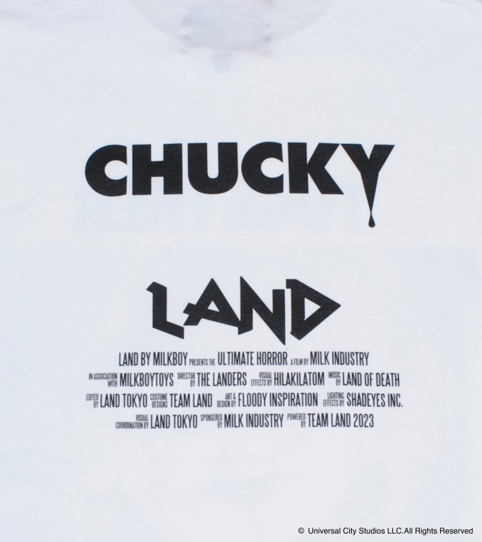 CHUCKY PHOTO TEE - MILK MILKBOY OFFICIAL ONLINE SHOP | milk inc.