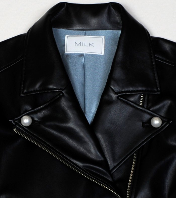 Faux-leather ライダース - MILK MILKBOY OFFICIAL ONLINE SHOP | milk inc.
