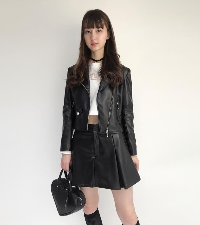 Faux-leather ライダース - MILK MILKBOY OFFICIAL ONLINE SHOP