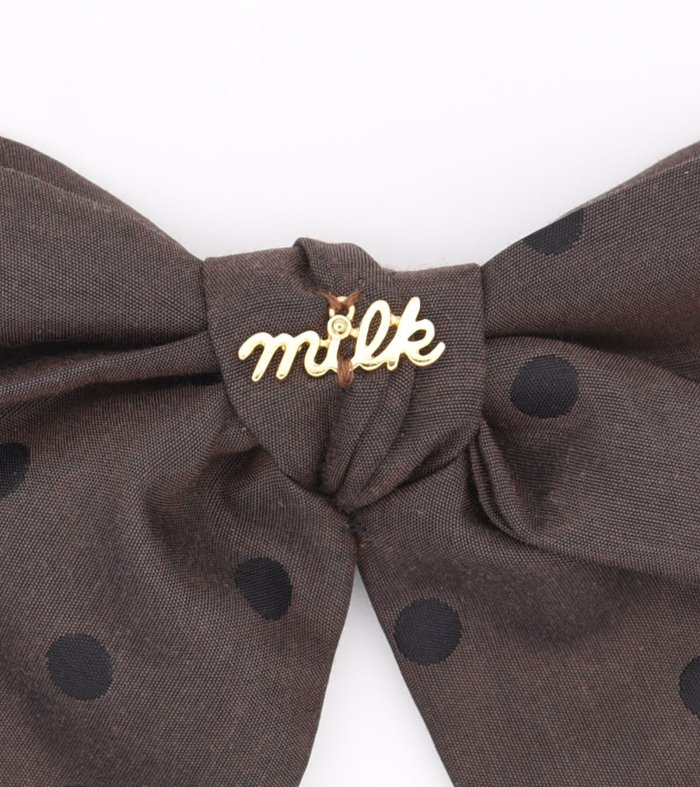 Logo ribbon バレッタ - MILK MILKBOY OFFICIAL ONLINE SHOP | milk inc