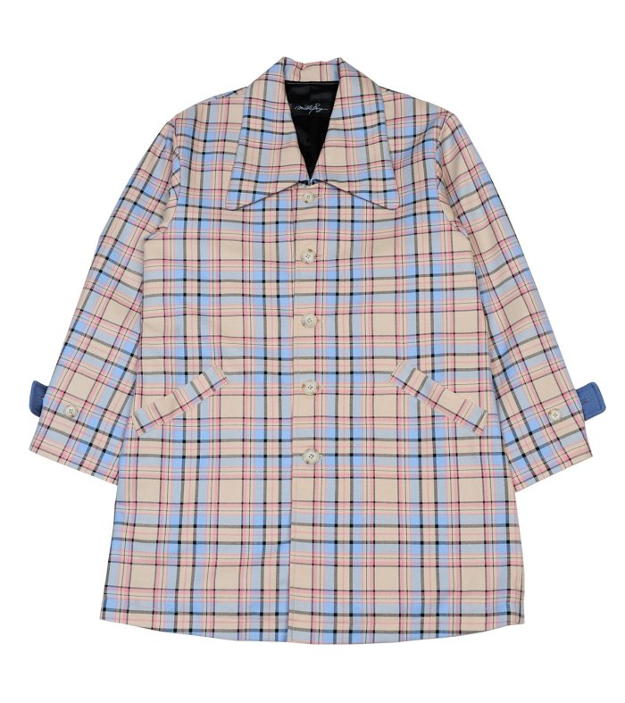 TEDDY CHECK COAT - MILK MILKBOY OFFICIAL ONLINE SHOP | milk inc.