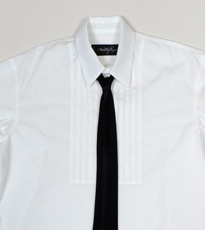 PIN TUCK TIE SHIRTS - MILK MILKBOY OFFICIAL ONLINE SHOP | milk inc.