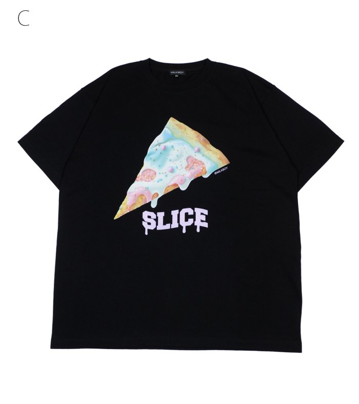 PIZZA SLICE TEE - MILK MILKBOY OFFICIAL ONLINE SHOP