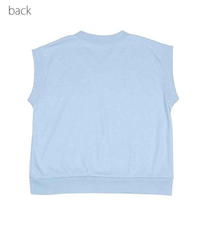 ARGYLE VEST - MILK MILKBOY OFFICIAL ONLINE SHOP | milk inc.