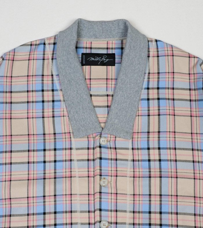 TEDDY CHECK CARDIGAN - MILK MILKBOY OFFICIAL ONLINE SHOP | milk inc