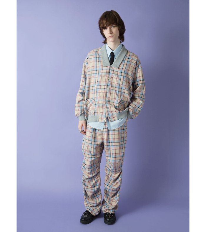 TEDDY CHECK CARDIGAN - MILK MILKBOY OFFICIAL ONLINE SHOP | milk inc