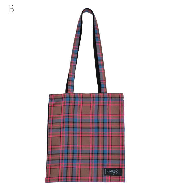 TEDDY CHECK トート BAG - MILK MILKBOY OFFICIAL ONLINE SHOP | milk inc.