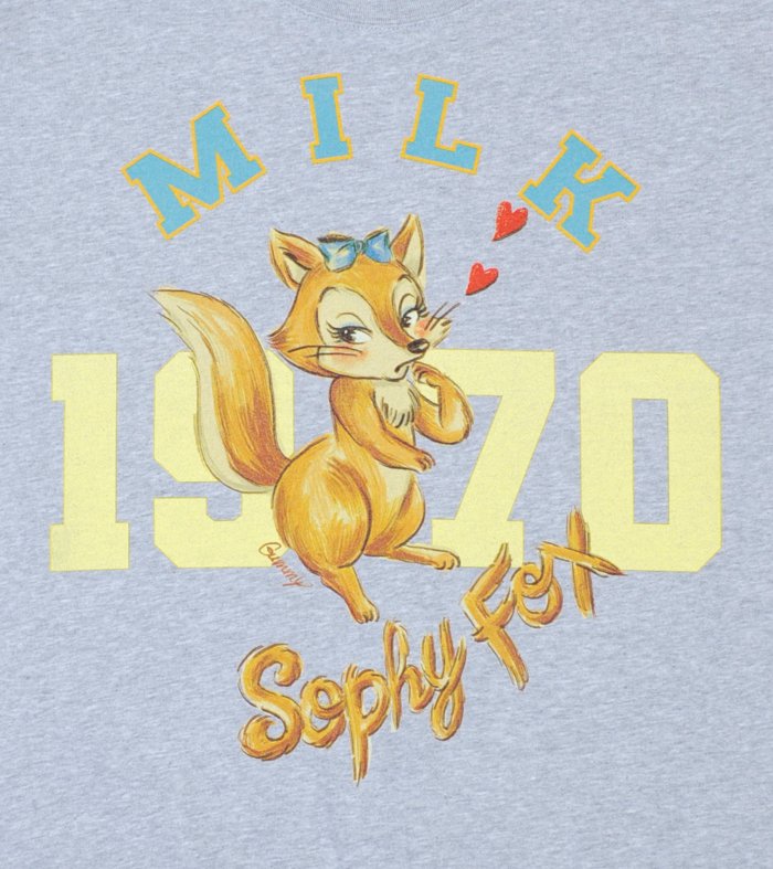 Sophy Fox Tops - MILK MILKBOY OFFICIAL ONLINE SHOP | milk inc