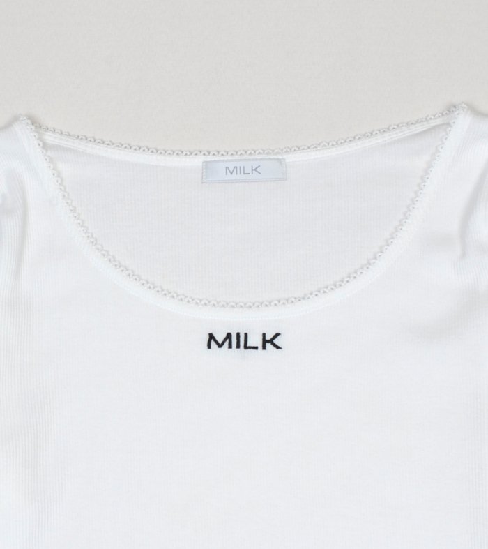 ロゴ リブ TOPS - MILK MILKBOY OFFICIAL ONLINE SHOP | milk inc