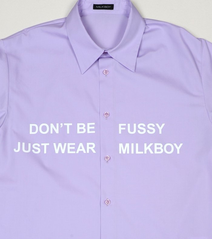 FUSSY SHIRTS - MILK MILKBOY OFFICIAL ONLINE SHOP | milk inc.