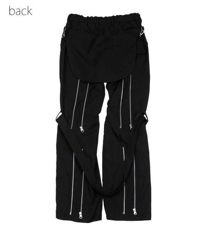 BLACK CLASSIC BONDAGE PANTS - MILK MILKBOY OFFICIAL 