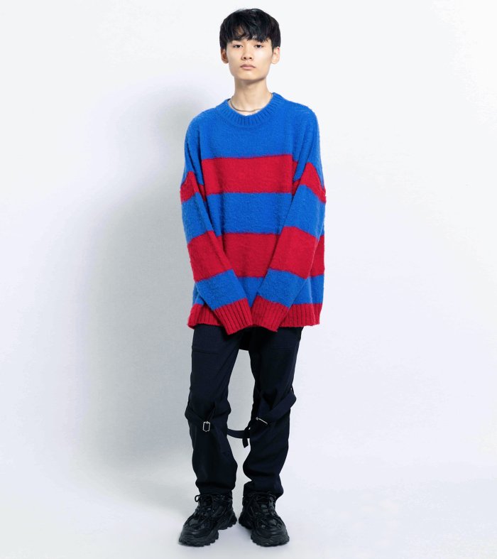 BORDER SWEATER - MILK MILKBOY OFFICIAL ONLINE SHOP | milk inc.