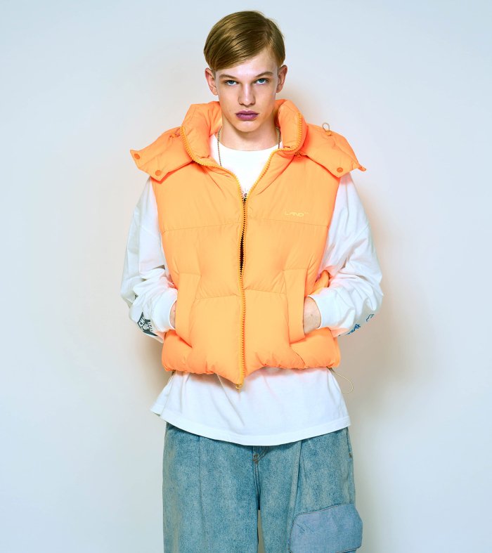 LAND PUFF DOWN VEST - MILK MILKBOY OFFICIAL ONLINE SHOP | milk inc