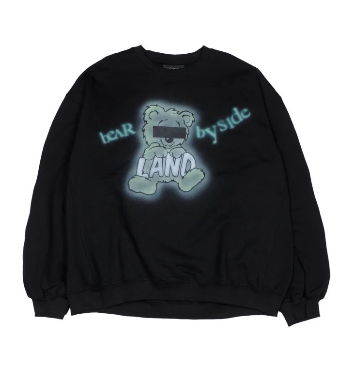 SPRAYED BEAR SWEATS - MILK MILKBOY OFFICIAL ONLINE SHOP | milk inc