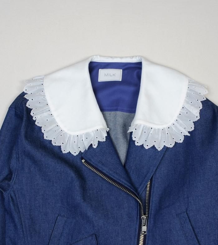 信頼への信頼 MILK - ライダース Paper Lace MILKBOY SHOP ONLINE OFFICIAL ライダースジャケット