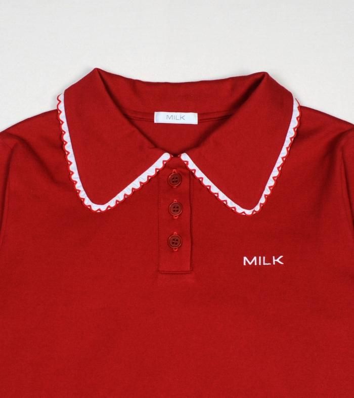 MILK ポロ OP - MILK MILKBOY OFFICIAL ONLINE SHOP | milk inc.