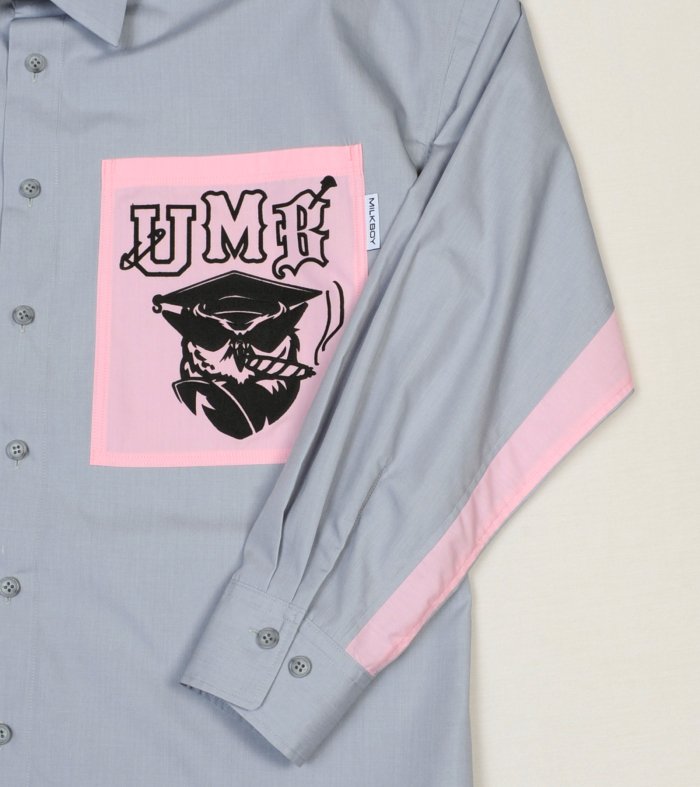 COLLEGE OWL シャツ - MILK MILKBOY OFFICIAL ONLINE SHOP | milk inc.