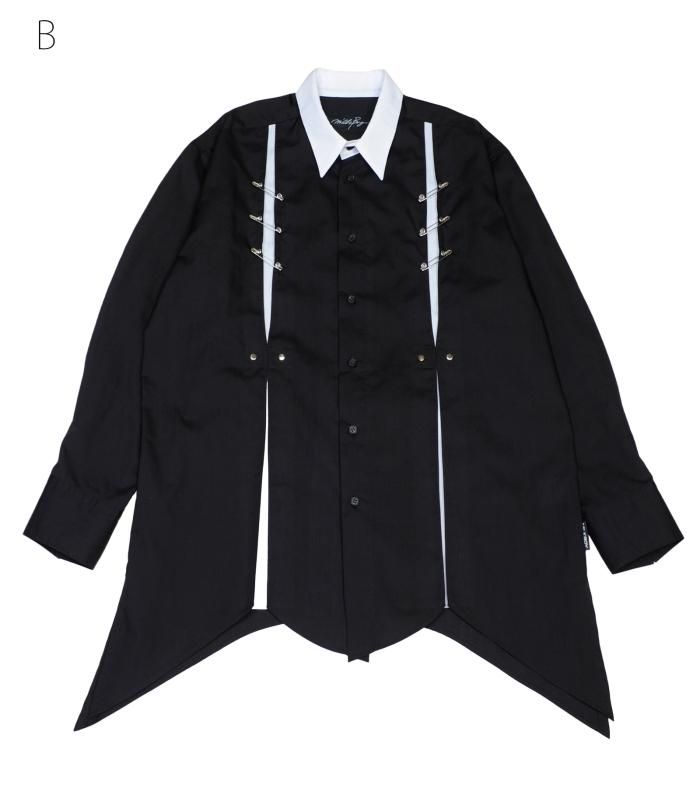 PINNED HEM シャツ - MILK MILKBOY OFFICIAL ONLINE SHOP | milk