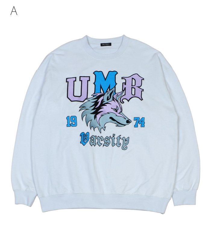 UMB WOLF SWEATS - MILK MILKBOY OFFICIAL ONLINE SHOP | milk inc.