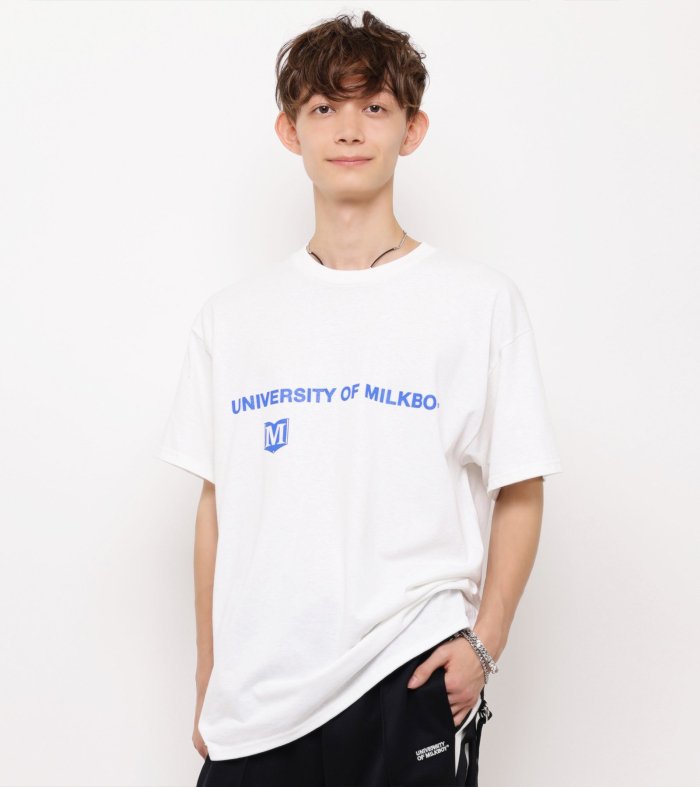 UNIVERSITY TEE - MILK MILKBOY OFFICIAL ONLINE SHOP | milk inc.