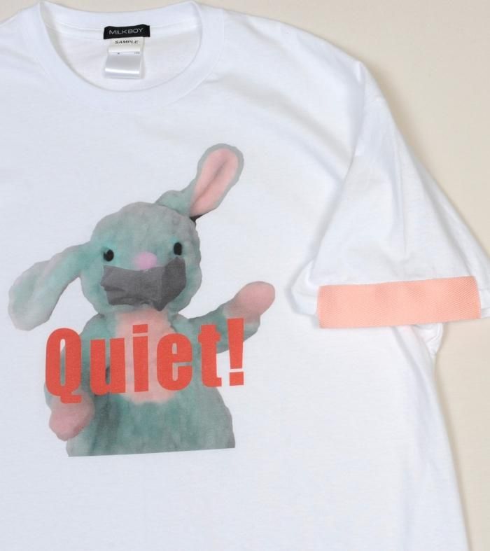 Quiet! Tee - MILK MILKBOY OFFICIAL ONLINE SHOP | milk inc.