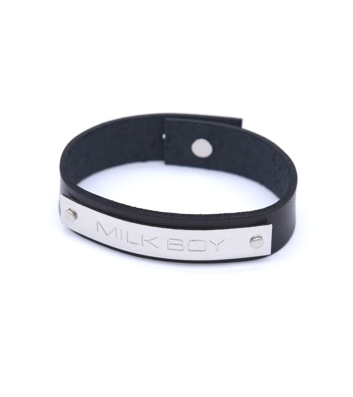 LEATHER WRIST BAND - MILK MILKBOY OFFICIAL ONLINE SHOP | milk inc.