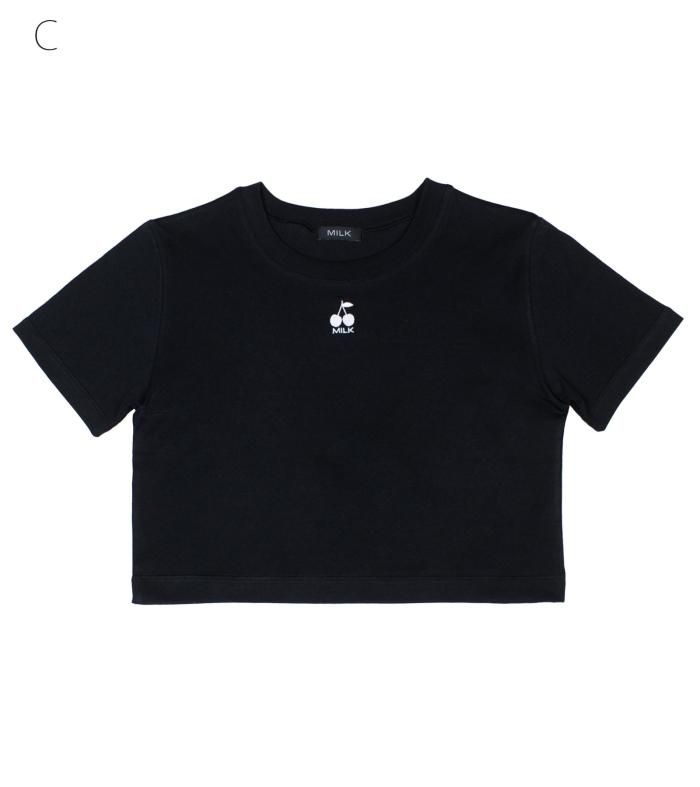 milkboy whipped berry いちご 苺 ストロベリー シャツ 黒 MILKBOY - MILKBOY BERRY Tee XL ベリー Tシャツ いちごの通販
