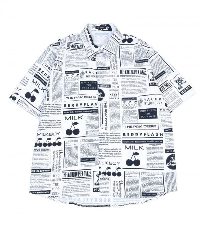 GOSSIP SHIRTS 新聞 ニュースペーパー MILKBOY ミルクボーイ 楽天市場】MILKBOY / GOSSIP シャツ ミルクボーイ ゴシップ