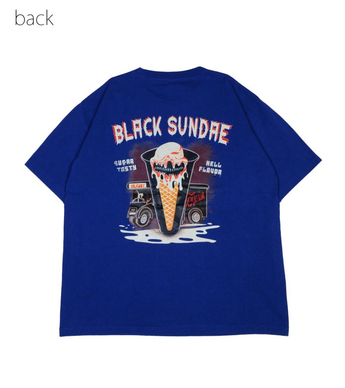 BLACK SUNDAE TEE - MILK MILKBOY OFFICIAL ONLINE SHOP | milk inc.